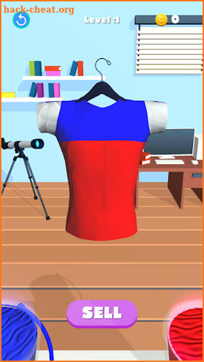 Tie Dye Shirts Game screenshot