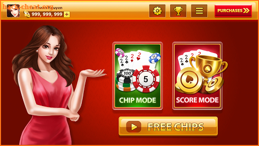 Tien Len Mien Nam - Game Bai Chip Offline 2018 screenshot