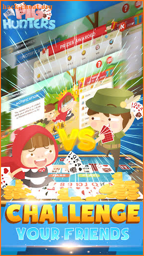 Tien Len Mien Nam - Thirteen Card Game: Pig Hunter screenshot