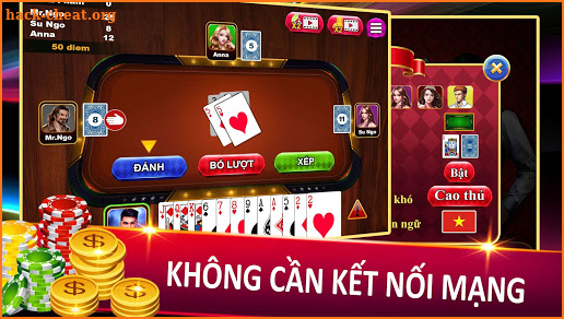 Tien Len - Thirteen - Mien Nam Offline - Chip screenshot