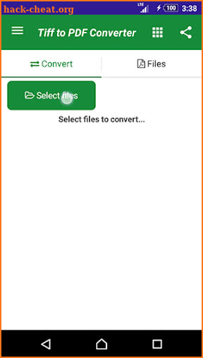 TIFF to PDF Converter screenshot