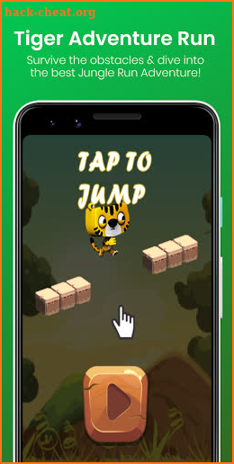 Tiger Adventure Run screenshot