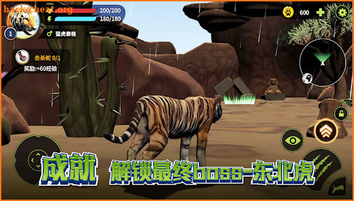 Tiger Family Simulator - Wild Animal Games screenshot