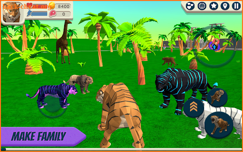 Tiger Simulator 3D screenshot
