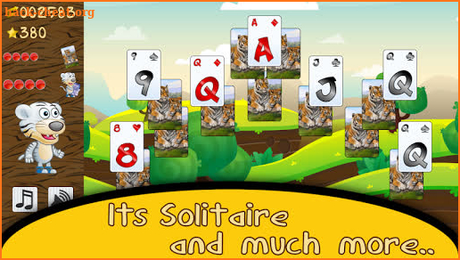 Tiger Solitaire: Fun TriPeaks Solitaire screenshot