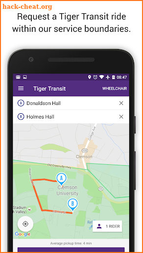 Tiger Transit screenshot