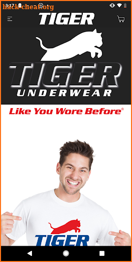 Tiger Underwear screenshot