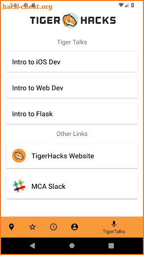TigerHacks screenshot