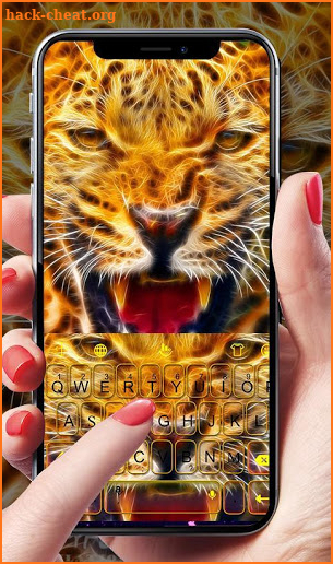 Tigers Beasts Keyboard Theme screenshot