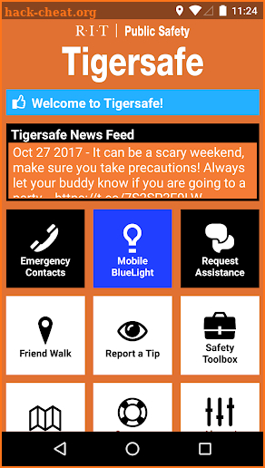 Tigersafe - RIT screenshot
