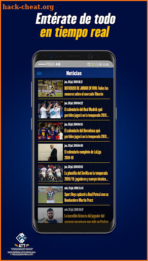 Tigo Sports Bolivia screenshot