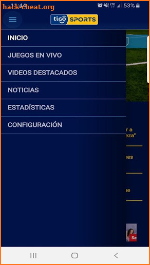 Tigo Sports Costa Rica screenshot