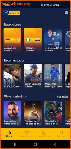 Tigo Sports Honduras TV screenshot