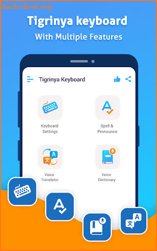 Tigrinya keyboard- Easy Tigrinya English Typing screenshot