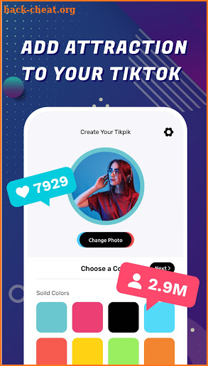 Tik Fans - Get Followers‘ Liked Avatars for TikTok screenshot