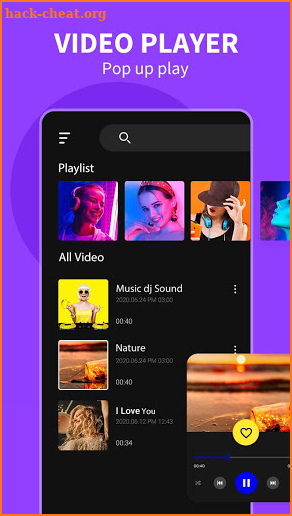 Tik Tik Video Player -All Format Media Player 2020 screenshot