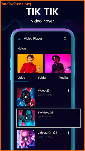 Tik Toc - Multimedia Player screenshot