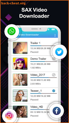 Tik-Toe Video Downloader - All Video Downloader screenshot