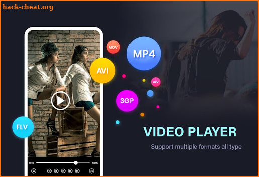 Tik-Toe Video Player - All Format Media Player screenshot