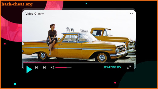 Tik-Toe Video Player -All Format Media Player 2020 screenshot