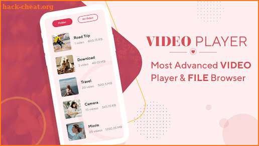 Tik Video Player 2021 - HD All Format Video Player screenshot