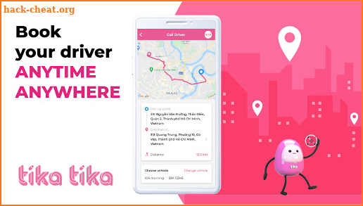 Tika Tika - Designated Driver Application screenshot