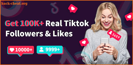 TIkboom-Get Tiktok followers & Likes fast screenshot