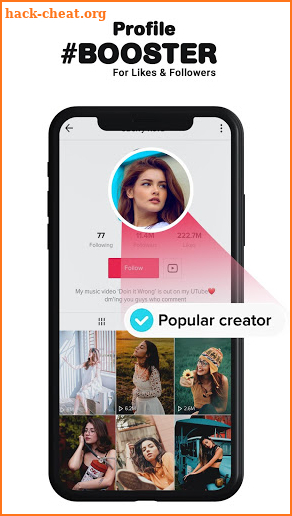 TIKBooster - Get Fans & Followers & Likes 2020 screenshot