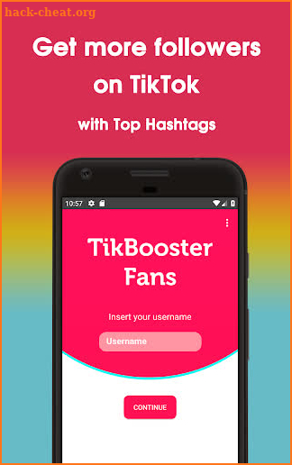 TikBooster - Get Followers & Fans & Likes & Hearts screenshot