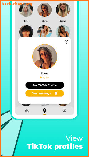 TikChat - Meet TikTokers Nearby screenshot