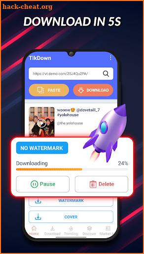 TikDown - Video Downloader TT screenshot