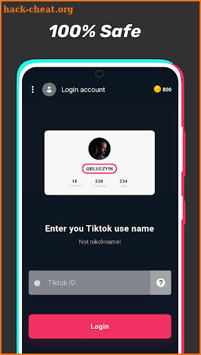 Tikfollow - Increase you Followers & Likes screenshot