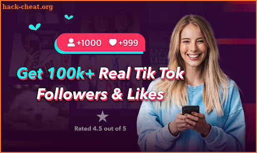 TikFollowers - Boost followers & Like for Tik Tock screenshot