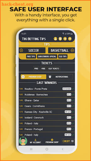 Tiki Betting Tips screenshot