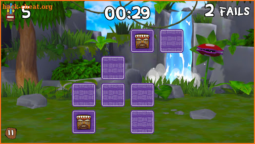 Tiki Tiki: The Tropical Memory Game screenshot