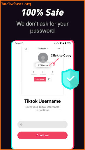 TikiTik - Get TikTok Followers & Tik Likes screenshot