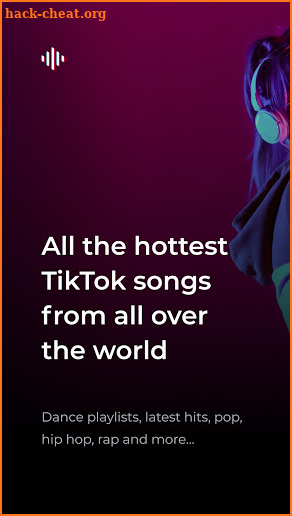 TikMusic — popular songs & trending playlists 2020 screenshot
