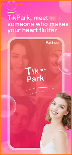 Tikpark: Chat rooms,Live video chat,Video Call screenshot
