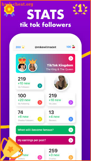 TikStar – Get Free Followers & Likes screenshot