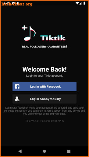Tiktik - free followers and fans for tiktol screenshot
