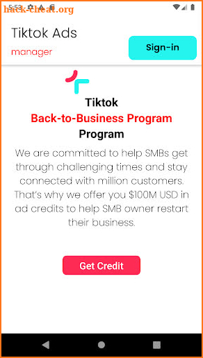 Tiktok Ads Manager screenshot