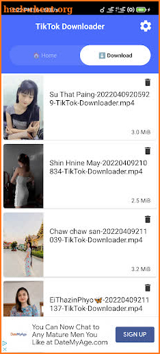 TikTok Downloader screenshot