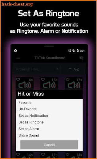 TikTok Soundboard - Ringtones, Notification, Alarm screenshot