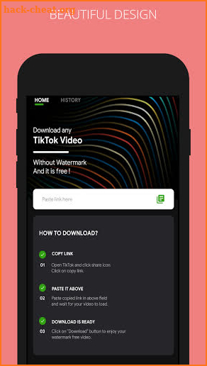 TikTok Video Downloader - No Watermark screenshot