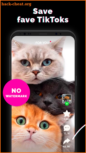 TikTok Video Downloader – Save with no Watermark screenshot