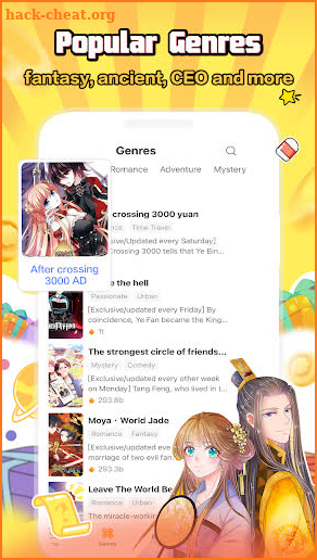TikToon — Popular Manga Reader screenshot