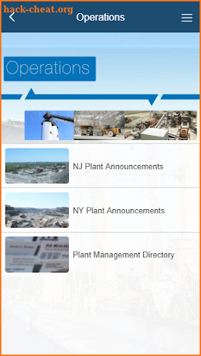 Tilcon NY Employee App screenshot