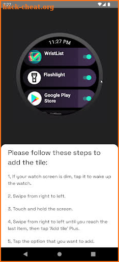 Tile App Launcher for Wear OS screenshot