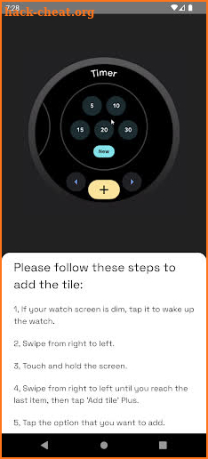 Tile App Launcher for Wear OS screenshot