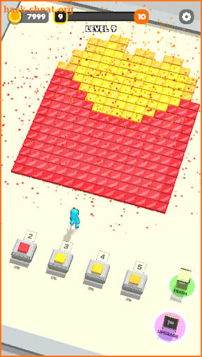 Tile Craft 3D - Pixel Paint screenshot